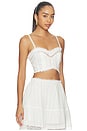 view 2 of 4 Elisse Top in Cloud Dancer