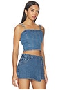 view 2 of 4 Meaghan Top in Blue Heather