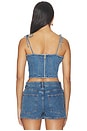 view 3 of 4 Meaghan Top in Blue Heather