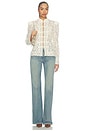 view 5 of 5 Lace Aberdeen Top in Creme