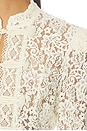 view 6 of 5 Lace Aberdeen Top in Creme