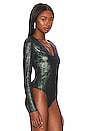 view 3 of 6 Alani Bodysuit in Teal
