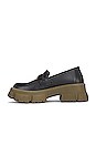 view 5 of 5 Trifecta Loafer in Black & Olive