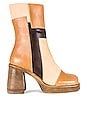 view 1 of 5 Fantsie Bootie in Patchwork Tan Multi