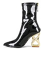 view 5 of 5 Londyn Bootie in Black Patent