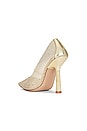 view 3 of 5 Martina Pump in Gold