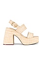 view 1 of 5 Valory Sandal in Raffia