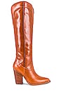 view 1 of 5 LENORE ブーツ in Cognac Leather