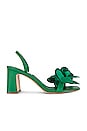 view 1 of 5 Farrie Sandal in Green Suede