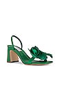 view 2 of 5 Farrie Sandal in Green Suede