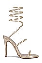 view 1 of 5 Exotica Sandal in Gold Snake
