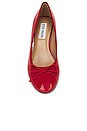 view 4 of 5 TACÓN CHERISH in Red Patent
