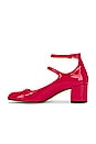 view 5 of 5 Sabrina Heel in Red Patent