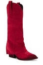 view 2 of 5 Sorvino Boot in Red Suede