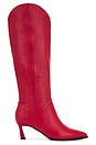 view 1 of 5 Livonia Boot in Red Leather