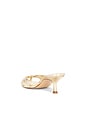view 3 of 5 CARY 샌들 in Gold Leather