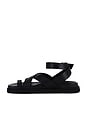 view 5 of 5 Mira Sandals in Black