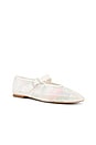 view 2 of 5 Dreaming Flats in Floral Mesh