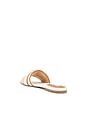 view 3 of 5 Merla Slides in Natural Cognac