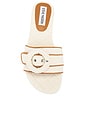 view 4 of 5 Merla Slides in Natural Cognac