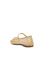 view 3 of 5 Maple Mary Jane Flat in Natural Mesh