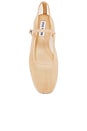 view 4 of 5 Maple Mary Jane Flat in Natural Mesh