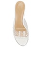 view 4 of 5 Peach Pearl Mule in Clear