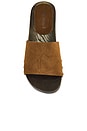 view 4 of 5 Cento Mule in Chestnut Suede