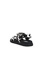 view 3 of 5 Mona Sandal in Black & White