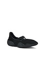 view 2 of 5 Vador Flats in Black Mesh