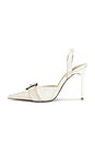 view 5 of 5 Delilah Slingback Pump in White Distressed