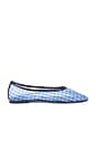 view 1 of 5 Meadow Flats in Blue Gingham