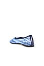 view 3 of 5 Meadow Flats in Blue Gingham