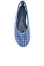 view 4 of 5 Meadow Flats in Blue Gingham