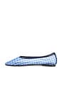 view 5 of 5 Meadow Flats in Blue Gingham