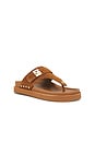 view 2 of 5 Thona Sandal in Chestnut Suede