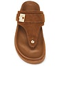 view 4 of 5 Thona Sandal in Chestnut Suede