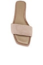 view 4 of 5 Lumina Slides in Taupe Suede