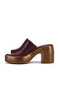 view 5 of 5 Shanton Sandal in Burgundy Leather