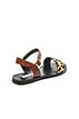 view 4 of 5 Dondi Cow Hair Sandal in Leopard