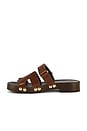 view 5 of 5 Canal Sandal in Brown Leather