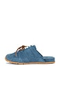view 5 of 5 Maysa Sandal in Blue Suede