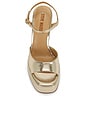 view 4 of 5 Liandra Platform Sandal in Champagne