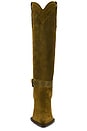 view 4 of 5 Kyndall Boot in Olive Suede