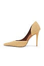 view 5 of 5 Elegant Pump in Natural Raffia