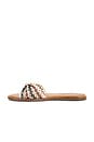view 5 of 5 Dipsy Sandal in Brown Raffia