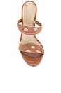view 4 of 5 SANDALES SATURN in Mocha Patent