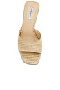 view 4 of 5 SANDALIA SELESTE in Gold Raffia