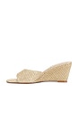 view 5 of 5 SANDALIA SELESTE in Gold Raffia