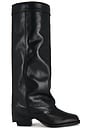 view 1 of 5 Winnick Wide Calf Boot in Black Leather